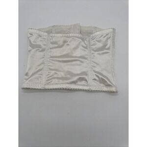 Illusion White Corset‎ Shape Fitter Bustier Medium  With Double Hooks